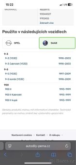 Brzdový třmen brzdič Opel Astra G, H, calibra, Saab 9-3 - 4