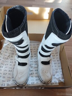 O'NEAL RIDER PRO BOOT WHITE EU48 motokrosové enduro boty - 4