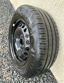 Kola 15" 5 X 112 + pneu + orig. poklice Seat, VW - 4