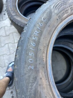 Letní sada zátěžových pneu 205/65 R16C - Dunlop - 4