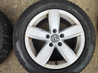 16"zimní alu sada Corvara 5x112 origo Touran 3 Golf 7 Caddy - 4
