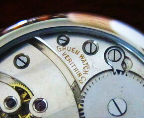 GRUEN 1935 VERITHIN americké luxusní náramkové hodinky - 4