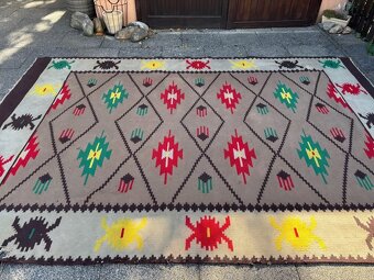 koberec ručně tkaný (KELIM) - 4