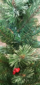 NOVÝ UMĚLÝ VÁNOČNÍ STROMEČEK 122CM S 60 LED - 4