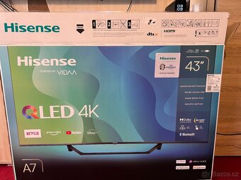 Televize Hisense Qled 4K - 4
