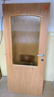 7x interierové dveře s kováním a zámkem - 4