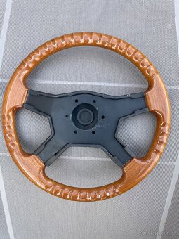 Dřevěný volant Reid - 4