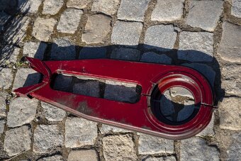 Kompletní kryt řetězu Jawa čz 125,150 - 351,352 půlbuben - 4