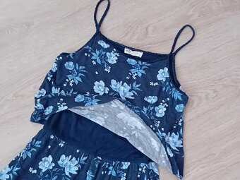 DÍVČÍ LETNÍ KRAŤASOVÉ ŠATY - vel.146/152 /zn.H&M - 4