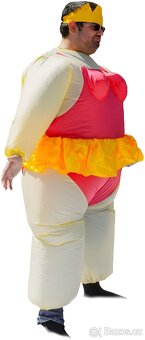 nafukovací kostýmy sumo a balerina - 4