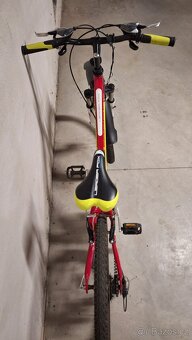Dětské kolo Leader Fox Spider junior, červená 24'' - 4