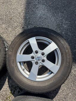 Zimní pneu+disky 215/65/R16H 4ks - 4