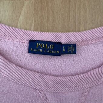 Ralph Lauren Polo růžová mikina s logem | vel. L - 4