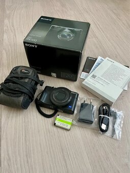 Sony DSC RX100 se 2 bateriemi a pouzdrem - 4
