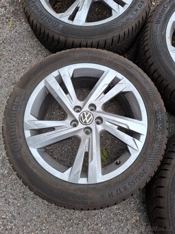 Orig. zimní alu 5x100 - VW - Continental 205/55 R17 - 4