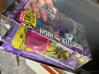 NOVÉ - neotevřené Monster high Ebbie Blue - 4