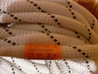 Nové statické lano Singing rock R44 11mm 30m - 4