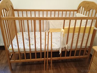 Dřevěná dětská postýlka Vizovice - 4