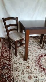 Jídelní stůl a židle - 4