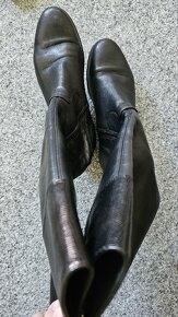 Kozačky Lasocki vel.39,Polokozačky Gabor 5 1/2,Derma pero - 4