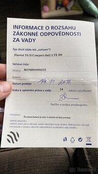 Huawei Y6 II compact zlatý ZAMLUVENO - 4