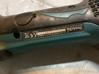 Prodám aku brusku 115mm aku rázový utahovak dtd 170 makita - 4