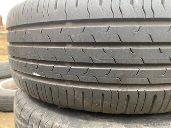 Plechové disky 15” 5x100 a letní pneu 195/55/R15 poklice - 4