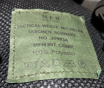 Taktická vesta tzv. velbloud zn. MFH - 4
