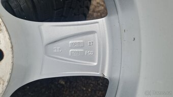 ZIMNÍ zánovní ALU KOLA disky 5x114,3 KIA 225/60/17 čidla 4x - 4