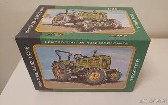 Lanz D 2416 John Deere 50 let 1:25 Kovap Traktor - 4