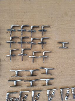 Mosazné kliky,kličky,kličky na okna,oliva,půloliva. - 4