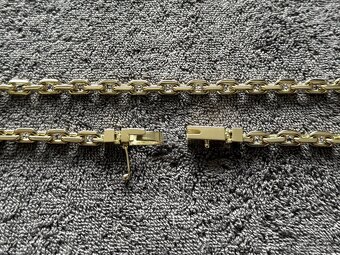 Zlata retez anker pilka 14k 585/1000 167g - 4