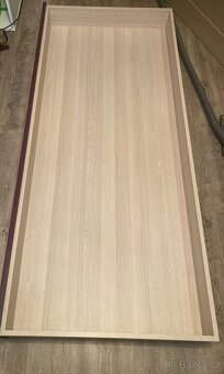 Dřevěná postel 90x200 cm - 4