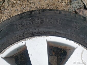 3x Alu R16 ŠKODA, 3x origo poklice - 4