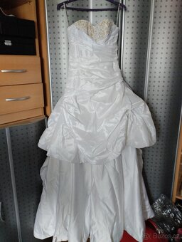 Svatební šaty vel S - 4