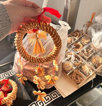 Slaměné ozdoby - 4