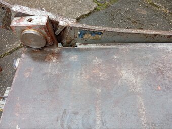 Nůžky na plech tabulové pákové 1000/1.5 - 4