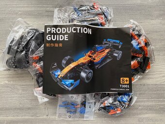 NOVÉ Stavebnice typu McLaren F1 Team - 1000+ kostek - 4