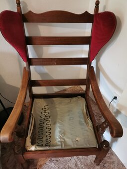 Staré křeslo ušák - 4