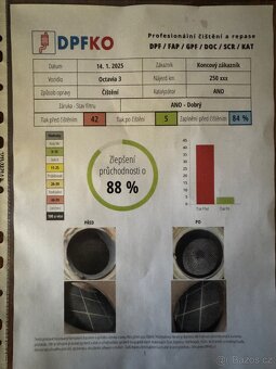 Dpf filtr octavia 3 VYČIŠTĚNÝ - 4