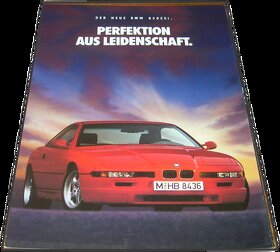 Prospekt prospekty BMW 850 635 633 E31 E24 M3 M5 E46 E34 - 4