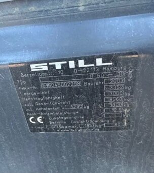Stále R60-30 vysokozdvižný vozík - 4