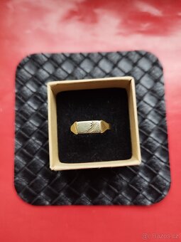 Prodám pánský prsten 14k. - 4