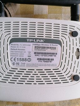 Prodám WiFi routery tp-link 50kč za kus - 4