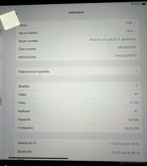 Apple iPad Pro 11" M1 2021 128GB - 4