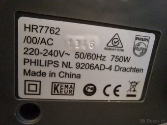Kuchyňský robot Philips HR7762/00 bílý - 4