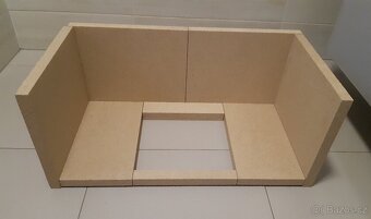 Sada vyzdívky topeniště pro kamna ABX - 4