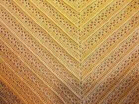 ručně háčkovaný šátek - 4