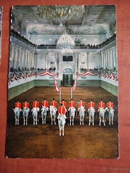 Staré pohlednice Španělské školy ve Vídni - 4