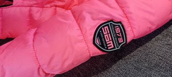 Zánovní divčí/dámská zimní prošívaná bunda  SAM  vel.164 - 4